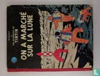 Kuifje - On a marché sur la lune  - 1954, Eén stripboek, Verzenden, Gelezen, Remi, Georges.