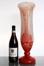 Le Verre Français - Charles Schneider - Vaas - Algues -, Antiek en Kunst