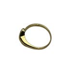 Ring - 14 karaat Geel goud - 0.05ct. tw., Nieuw