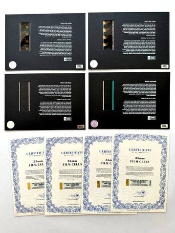 Spider-Man – Rare Set of 4 Mounted 35mm Film Cells –, Nieuw