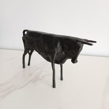 sculptuur, Taureau inspiré de Picasso - 13.7 cm - bron