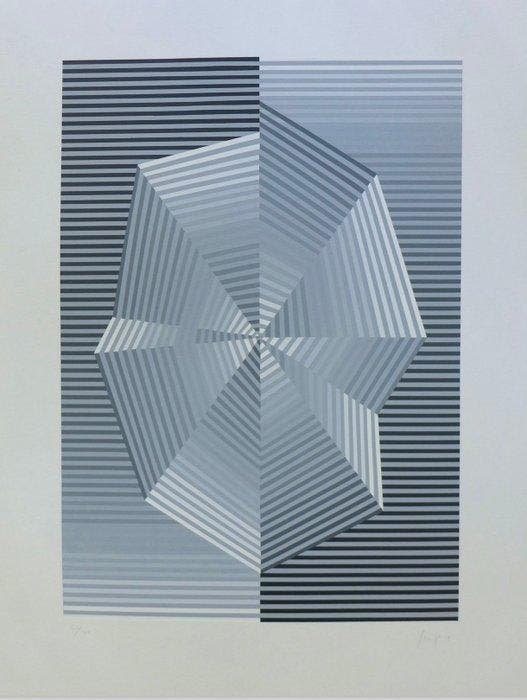 Eusebio Sempere (1923-1985) - SE12, Antiek en Kunst, Antiek | Overige Antiek