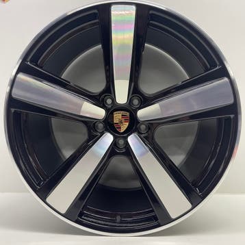 Porsche Cayenne E3 II 22 Exclusive Design Sport met  banden, Auto-onderdelen, Banden en Velgen, Ophalen, Gebruikt, Banden en Velgen