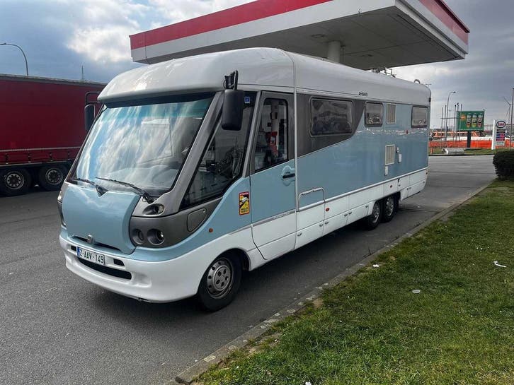 Online veiling - Fiat Dethleffs Camper 2.8tdi, Auto's, Fiat, Ophalen