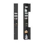 2dekans | SoBuy Hoge Smalle Badkamerkast met Lade en, Huis en Inrichting, Kasten | Overige, Ophalen of Verzenden, Nieuw