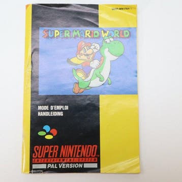Nintendo - Snes - Super Mario World - CIB - Videogameconsole, Nieuw