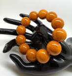 Exclusieve armband met Baltische amber kralen 18 mm 44,8 g -