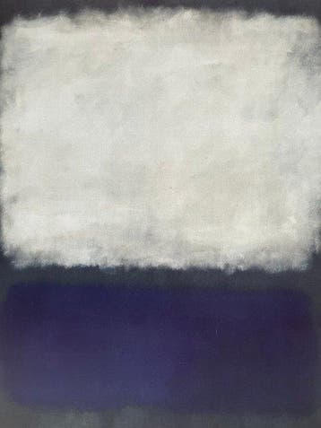 Rothko - Blue and grey, 1962, Antiek en Kunst