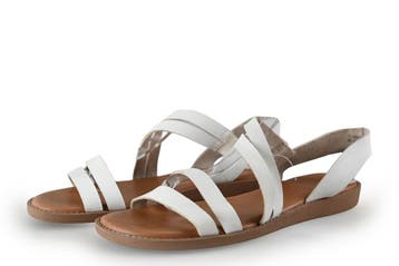 Graceland Sandalen in maat 40 Wit, Kleding | Dames, Verzenden, Wit, Sandalen of Muiltjes, Graceland