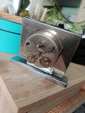 Réveil - Kienzle - Art déco Chrome - 1930-1940 - Pendulette