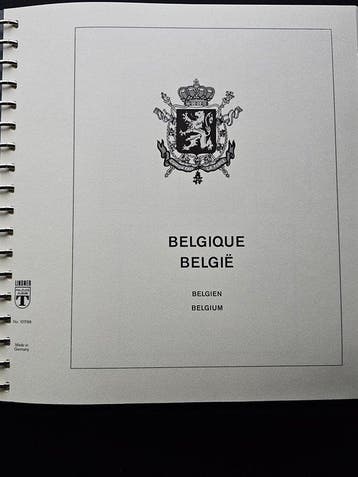 Belgique 1998/2003 - Album Lindner LX entièrement rempli, Postzegels en Munten, Gestempeld