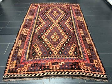Authentiek Afghaans Kazak Kelim (Nieuw) - Kelim - 300 cm -, Maison & Meubles