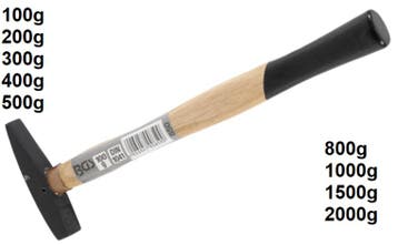 Bgs Technic Machinist Hammer 100 g, Verzenden