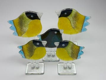 Studio Habrat - Figurine - Tit Birds (5) - fusion