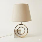 Banci (Firenze) - Lampe de table - Travertino, doré - Métal