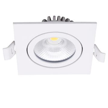 Led Inbouwspot 6W Dimbaar Wit 2700K IP22, Verzenden