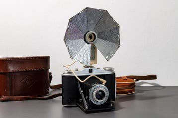 Agfa Isolette I 6x6 vouwcamera met Agnar 85mm f/4.5 lens +