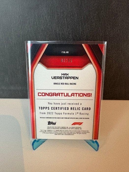 Topps Max Verstappen - 1 Card - Near Mint (NM), Collections, Autocollants