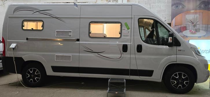 ArossCar VAN Fiat 140CV Automatique / Automaat New, Caravans en Kamperen, Mobilhomes, Cassettetoilet, Afzuigkap, Airconditioning