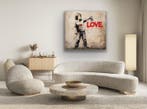 EMIR BERCUTTE - STREET ART LOVE 22 - Toile L