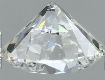 1 pcs Diamant (Natuurlijk) - 1.02 ct - Rond - G - VVS2 -