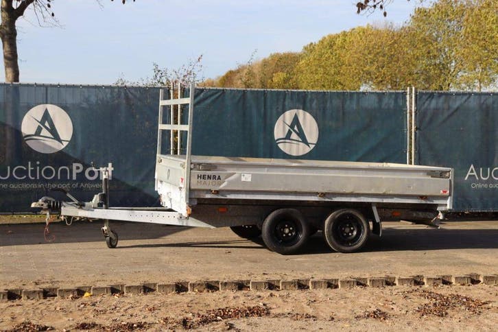 Veiling: Aanhangwagen Kipper Henra KP27 3318 2023, Auto's, Vrachtwagens, Ophalen