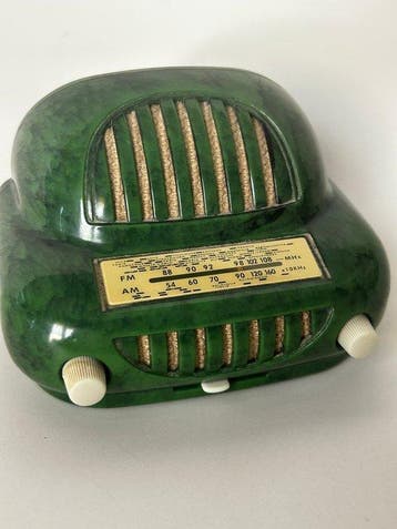 Sonora - Sonorette 50 - Green Marble Finish Radio