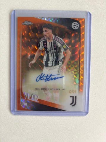Topps Kenan Yldz – Topps Chrome Autograph Orange Refractor