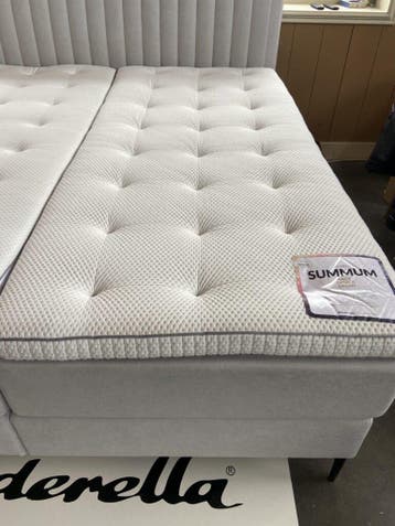 Cinderella SUMMUM 100/200  9 cm dik VITA-TALALAY op=op, Huis en Inrichting, Slaapkamer | Beddengoed, Nieuw, Wit