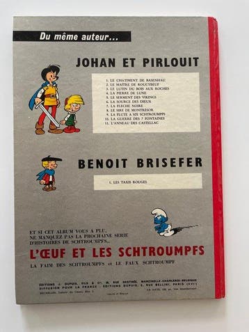 Les Schtroumpfs T1 - Les Schtroumpfs noirs - C - 1 Album -