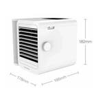Draagbare Air Conditoner Ventilator - Mini USB Luchtkoeler -, Verzenden, Nieuw