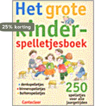 Het grote kinderspelletjesboek 9789021329772 J.M. Allue, Verzenden, J.M. Allue