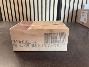 Veiling - MacNAILS Draadnagels 3,5 x 30 mm – Blank, Doe-het-zelf en Bouw, Nieuw