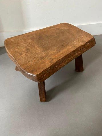 Bijzettafel - hard hout - Wabi Sabi bijzettafel