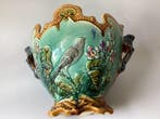 Onnaing - Jardinière - Majolica - Barbotine