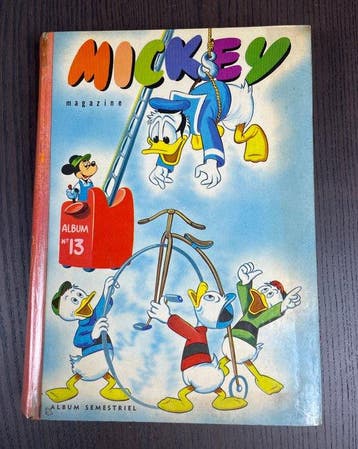Mickey Magazine - 6 Album - Eerste druk - 1958/1961, Boeken, Nieuw