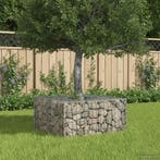 vidaXL Gabion verhoogd bed Zilver, Verzenden, Nieuw