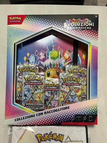 Pokémon - 2 Box - Collezione con raccoglitore Evoluzioni