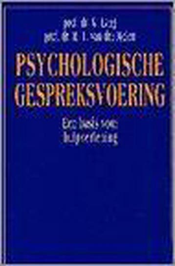 Psychologische gespreksvoering / Sociale wetenschappen, Verzenden, G. Lang