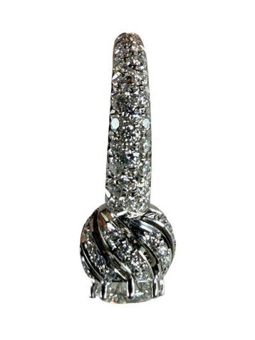 Ring - 18 karaat Witgoud - 2.63ct. tw. Diamant (Natuurlijk), Nieuw