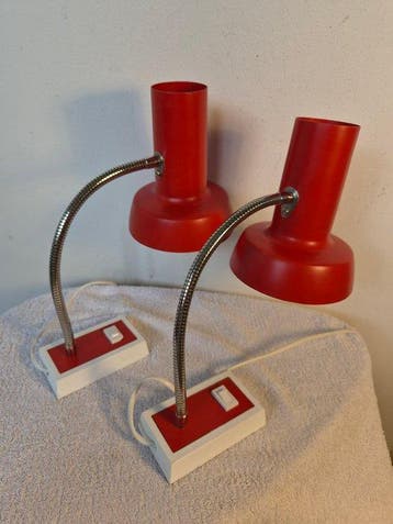 SIS - Lampe de table arquée (2) - b836 - Métal - Très bon