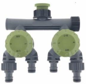 Waterkraanadapter waterverdeler 5-voudig 1/2 en 3/4, Nieuw
