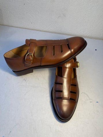 Ralph Lauren - Platte sandalen - Maat: EU 42, Nieuw
