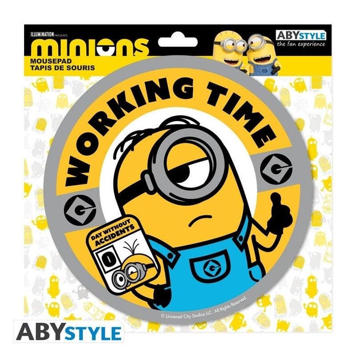 Minions Working Time Muismat, Collections, Cinéma & Télévision, Enlèvement ou Envoi