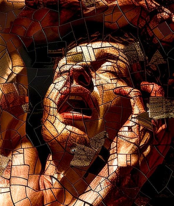 David Law - Eternal Icons - Caravaggio, Antiek en Kunst, Kunst | Designobjecten