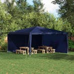 vidaXL Party Tent Zijwand 2 pcs Blauw 400 x 195 cm PE en, Verzenden, Nieuw