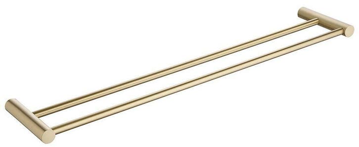 Ida dubbele handdoekrek 60cm geborsteld messing, Huis en Inrichting, Badkamer | Badtextiel en Accessoires, Ophalen of Verzenden