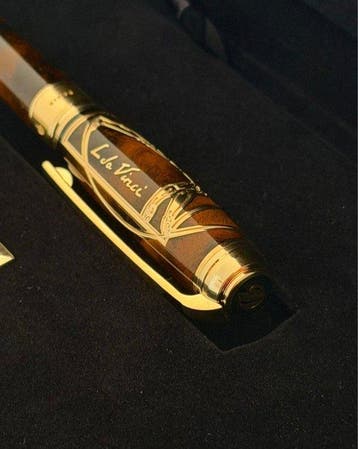S.T. Dupont, Stylo homme de Vitruve Leonard de vinci, Verzamelen, Nieuw