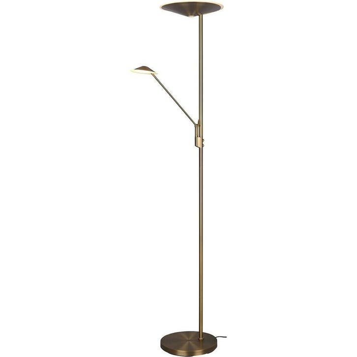 Bronzen Dimbare LED Vloerlamp 5W - Stijlvol & Energiezuinig, Huis en Inrichting, Lampen | Vloerlampen, Nieuw, Verzenden