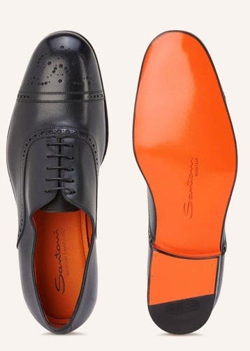 Santoni - Veterschoenen - Maat: EU 41 - Vintage - Nieuw in, Nieuw